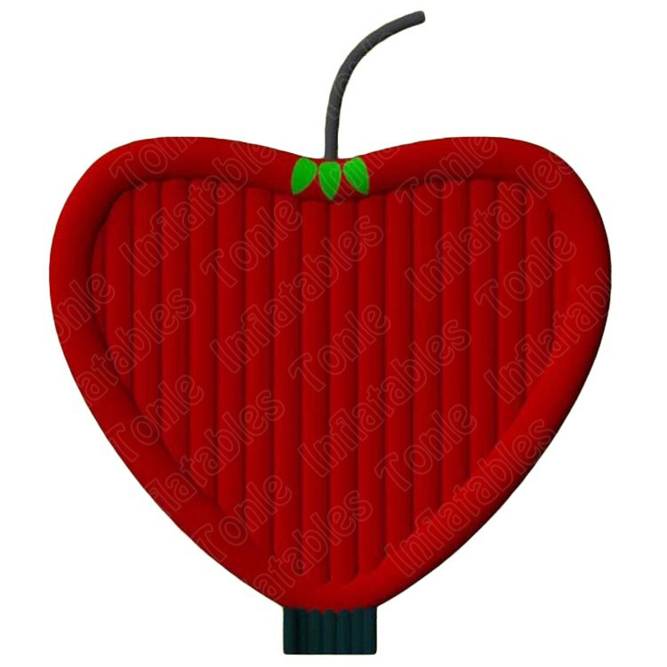 Custom Large Giant inflatable Strawberry Apple bounce pad/ inflatable jumping pad / jump castle trampoline bouncer for kids