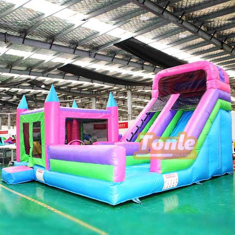 Hot sale commercial kids wet dry bouncer bounce house slide combo inflatable bouncy moonwalk jumping castle for sale