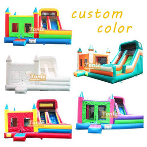 Hot sale commercial kids wet dry bouncer bounce house slide combo inflatable bouncy moonwalk jumping castle for sale