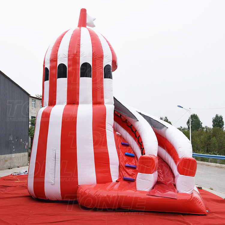 lighthouse inflatable dryslide for sale