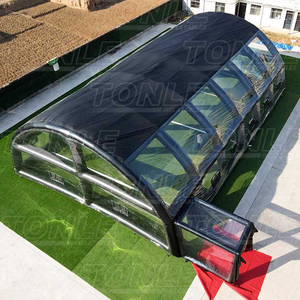 air beam outdoor swimming pool cover tent seam seal/inflatable concession tent for swimming pools