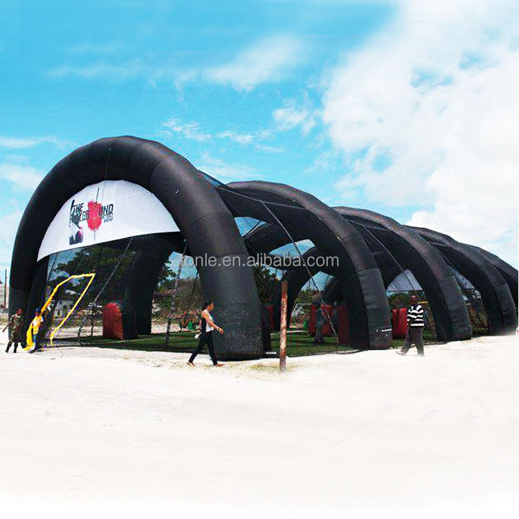 Commercial inflatable paintball arenas/Paintball fields for sale/paintball inflatable arena for rental