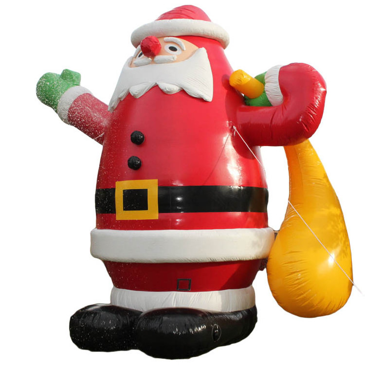 Outdoor Giants 20ft Christmas Inflatable Santa Claus Balloon for Xmas decoration