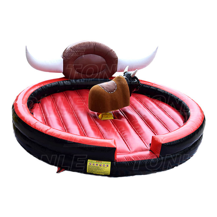 wholesale factory custom cheap bull games inflatable rodeo mechanical bull riding game adult machine bull games for sale