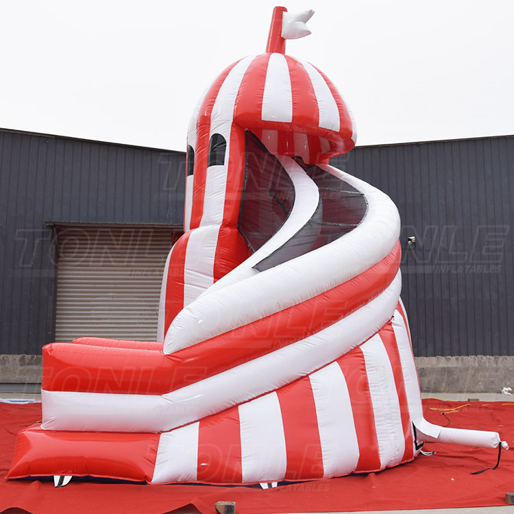 lighthouse inflatable dryslide for sale