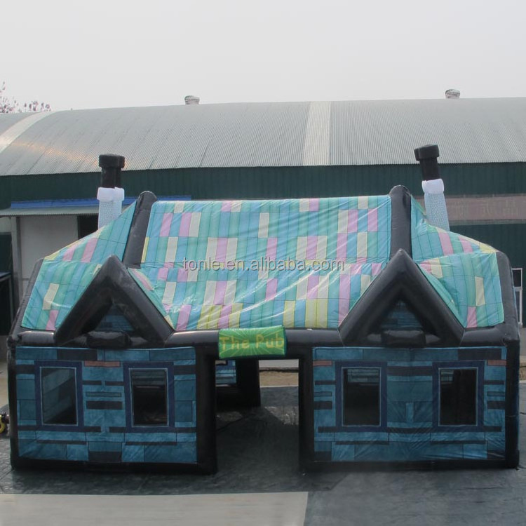 custom PVC inflatable irish pub/inflatable bar tent for sale