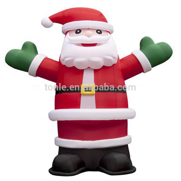 Outdoor Giants 20ft Christmas Inflatable Santa Claus Balloon for Xmas decoration