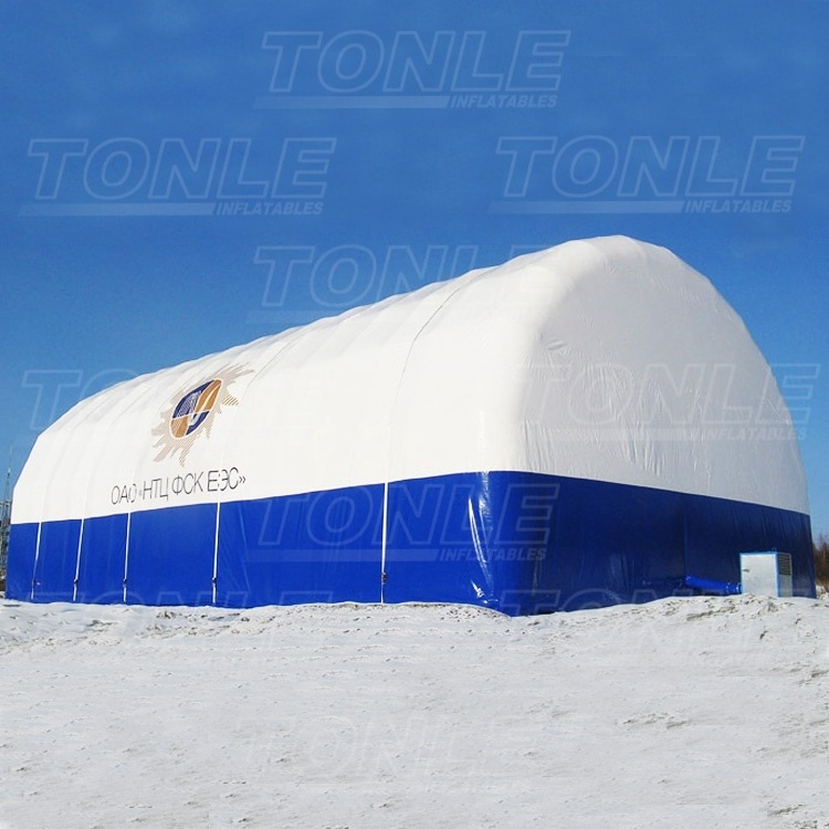 Professional manufacturer custom huge inflatable hangar/inflatable warehouse tent for sale