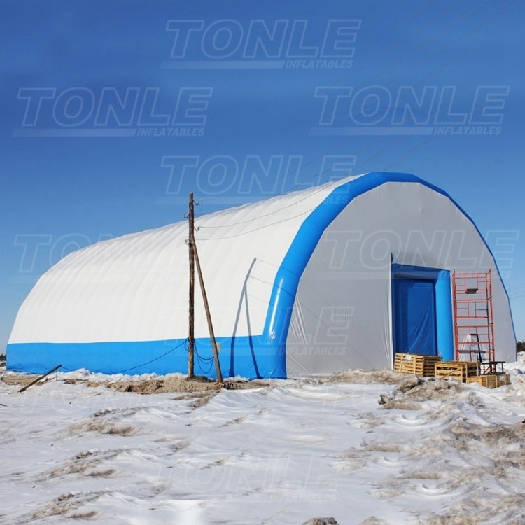 Professional manufacturer custom huge inflatable hangar/inflatable warehouse tent for sale