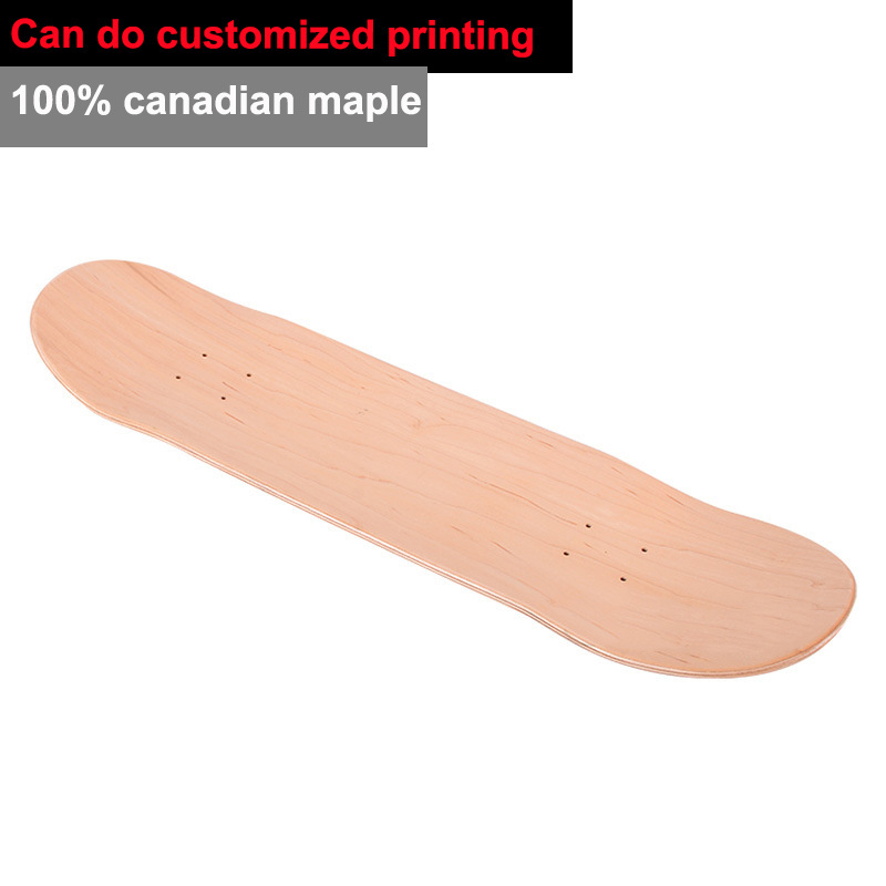 Cheap 31*8inch blank skate board deck wholesale 7 ply canadian maple custom skateboard decks