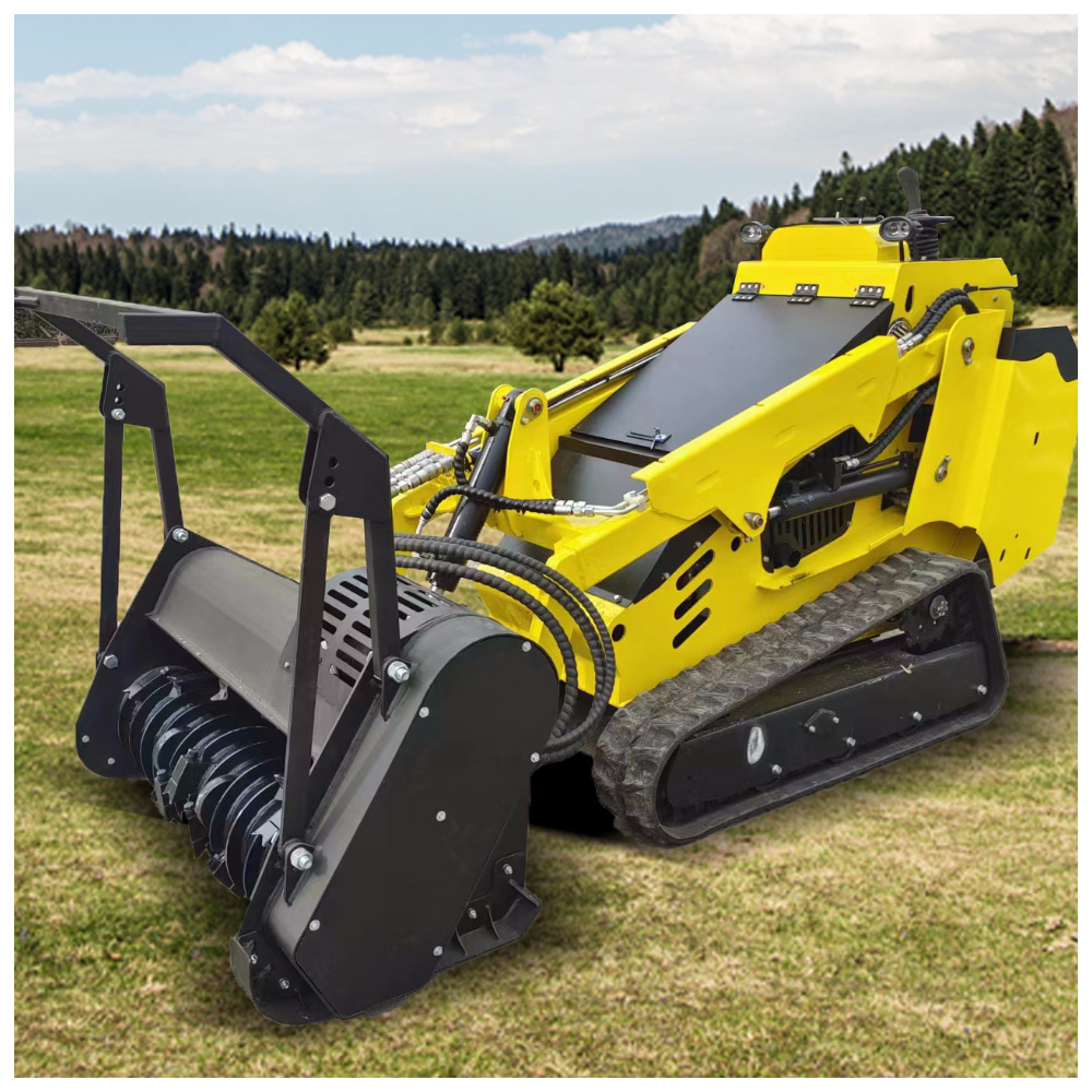 Heavy Duty Forestry mulcher mini skid steer attachments mulcher cheapest price for sale