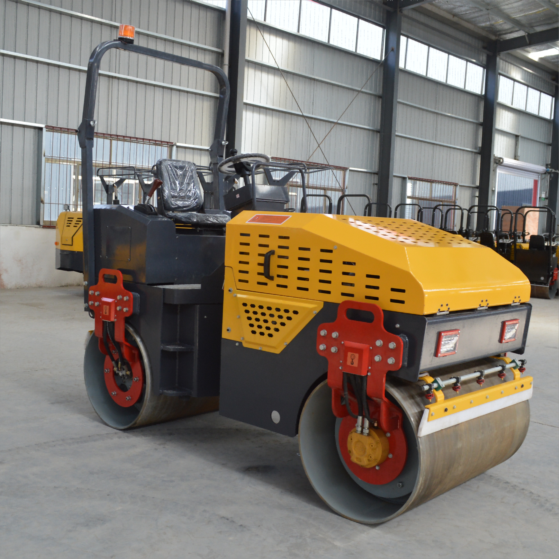 High quality Full Hydraulic road roller tire roller 4 ton 3 ton compactor for sale