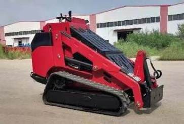 TS25 Agricultural Mini Track Crawler Skid Steer Loader Forest Mulcher