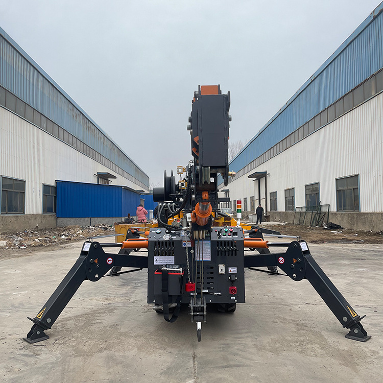 Factory price China Tonlita 3 tons 5 tons 10 tons spider lifting crane CE/EPA spider crane crawler for sale