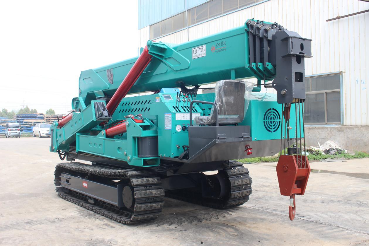 BEST Hydraulic Tower Spider Crane 12ton Construction Mobile Spider Crane Self-propelled Spider Crane for sale