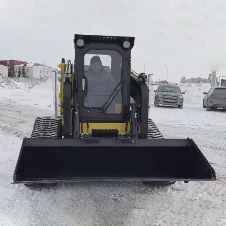 hot sale skid steer crawler loader 140hp tracked skid steer diesel skid steer snow blower