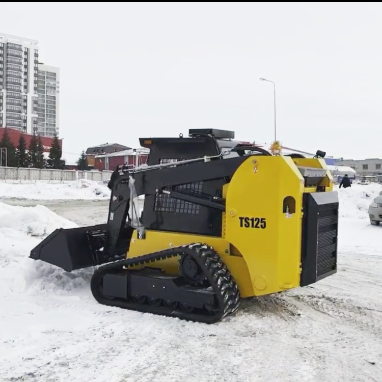 hot sale skid steer crawler loader 140hp tracked skid steer diesel skid steer snow blower