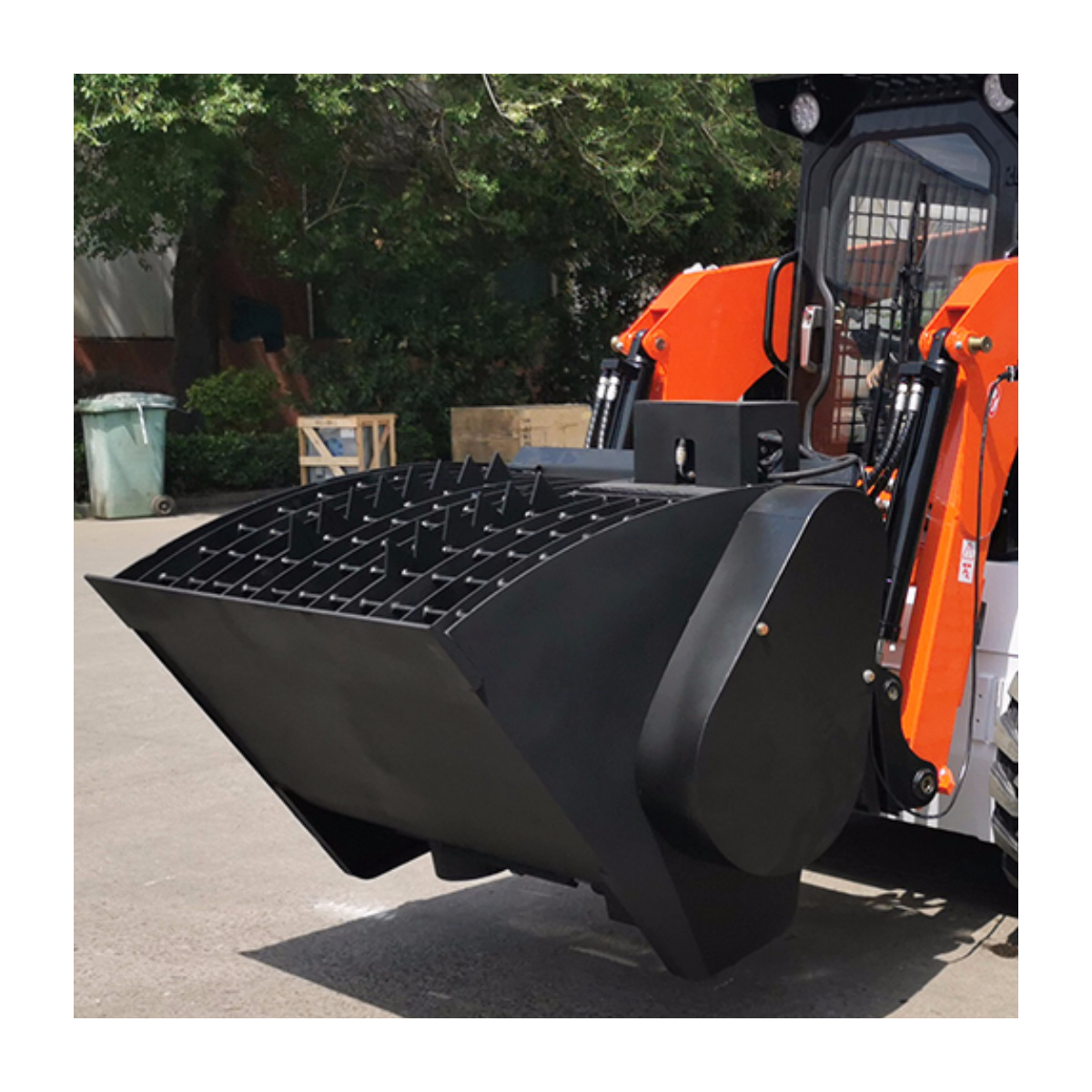 Best price Chinese skid steer bucket concrete bucket mixer skid steer concrete bucket for sale