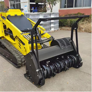 Heavy Duty Forestry mulcher mini skid steer attachments mulcher cheapest price for sale