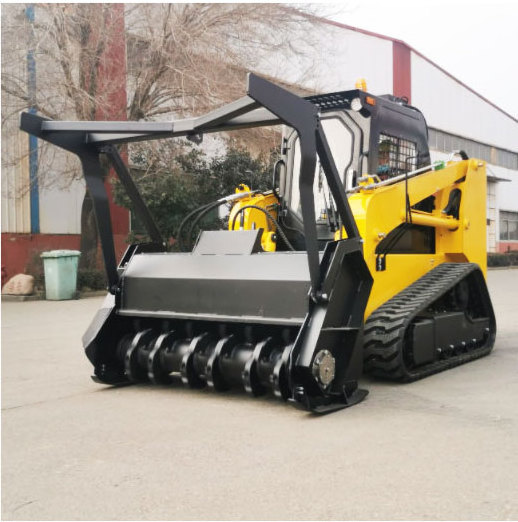 Forestry mulcher machine for skid steer 84 Inches 72 Inches 60 Inches forestry mulcher machine