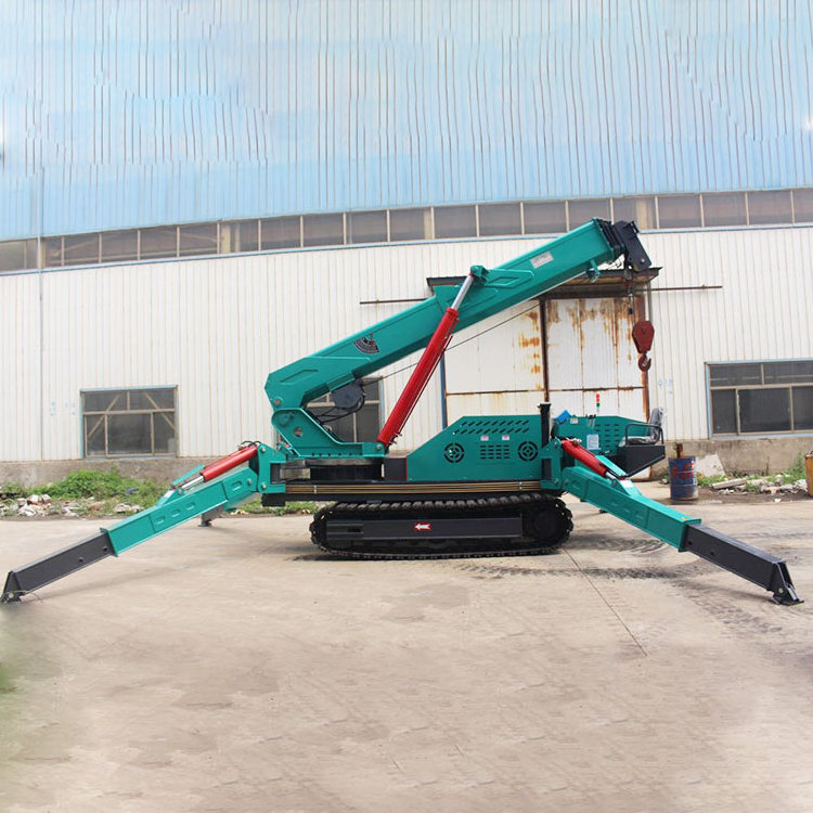 BEST Hydraulic Tower Spider Crane 12ton Construction Mobile Spider Crane Self-propelled Spider Crane for sale