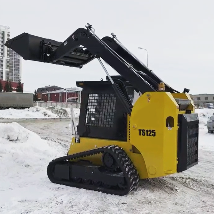 hot sale skid steer crawler loader 140hp tracked skid steer diesel skid steer snow blower