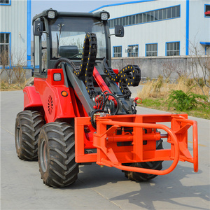 mini wheel loader joystick control 3 ton frontend loader telescopic loaders diesel 4x4 with snow plow