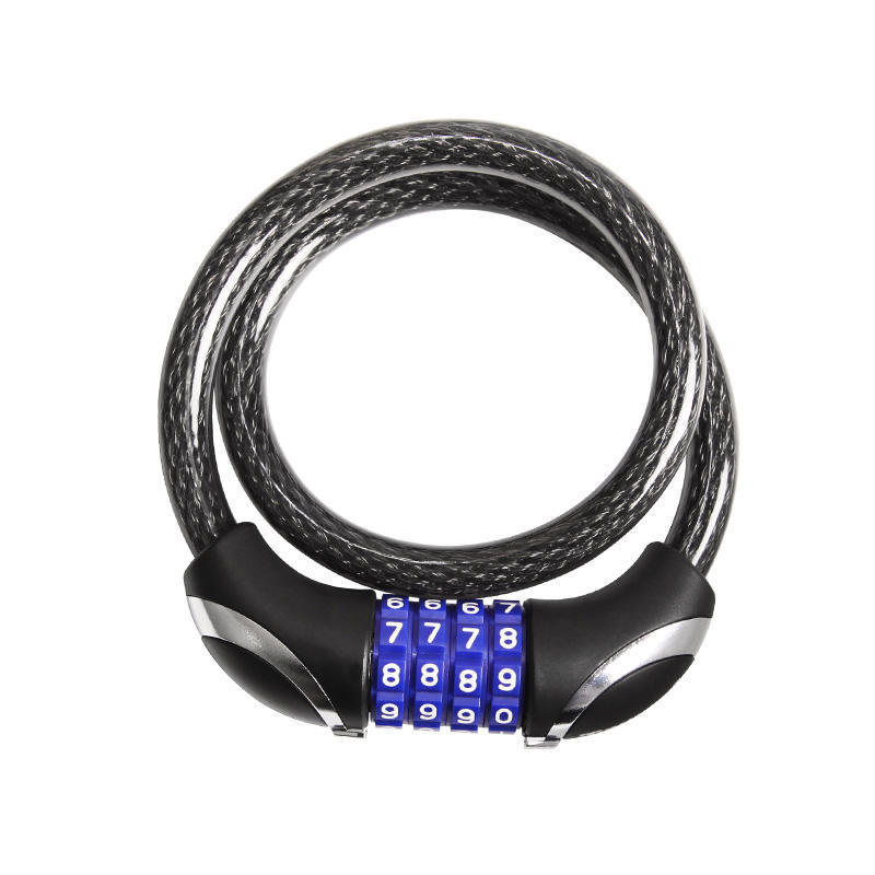 TONYON High quality materials are easy to use digital locker cable lock with wire lock cable