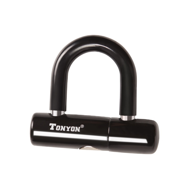 Tonyon Accessories Anti Theft Security For Electric Motorcycle Scooter Bicycle Steel Iron U Bike Lock