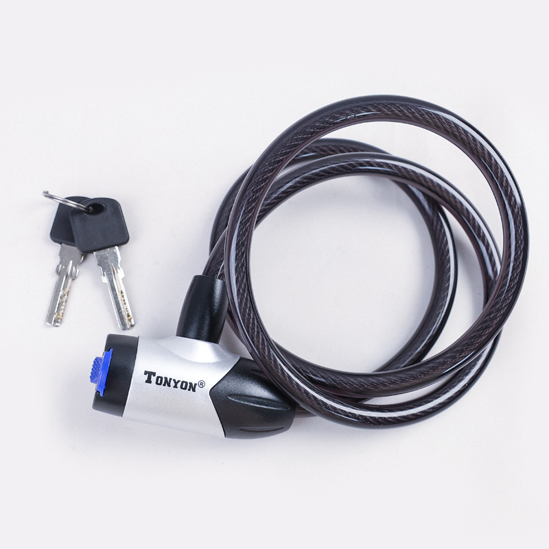 TONYON High Quality Anti theft Bicycle Lock New Convenient Theft Security Cycle Bike cable Lock