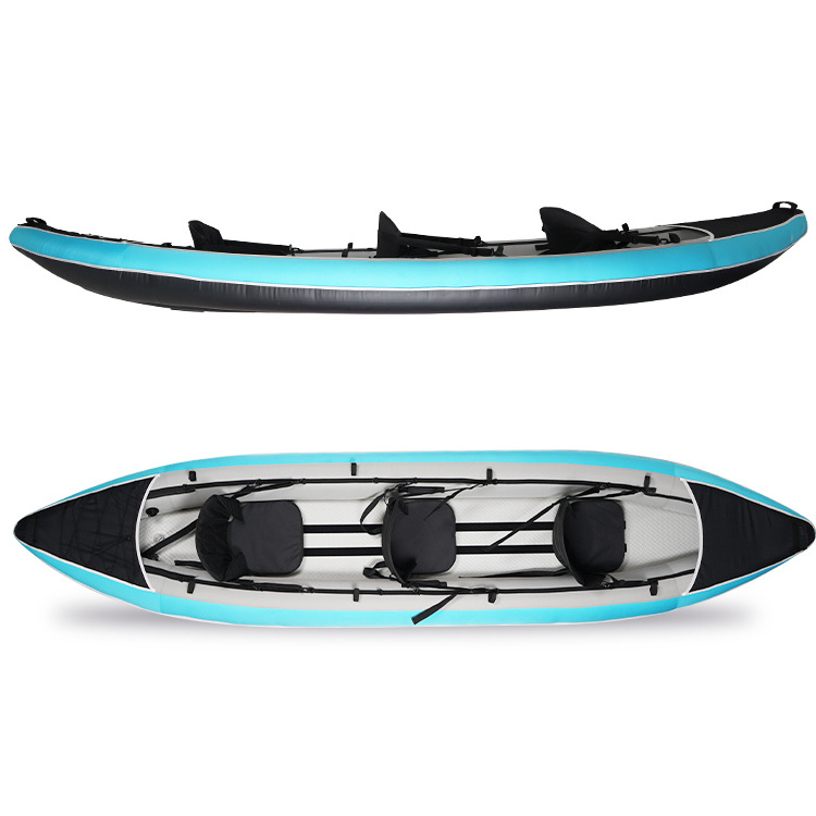 FACTORY DIRECT INFLATABLE RECREATIONAL TOURING KAYAK 2 OR 3 PERSON KAYAK INFLATABLE