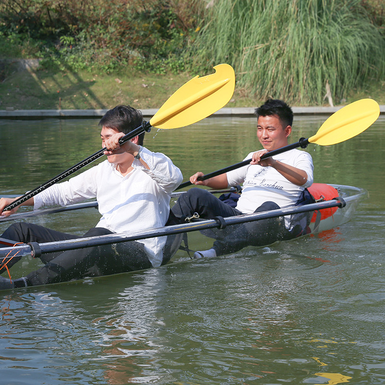 Polycarbonate Crystal Kayak Two Person Clear Kayak Transparent Canoe Kayak