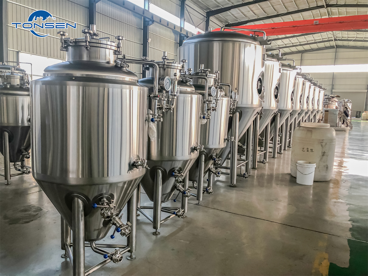 2HL 250l Brewhouse 250L 3bbl 2/3 Vessel Brewhouse Brewery Gas/electrical  Heating Home Beer Brewing System