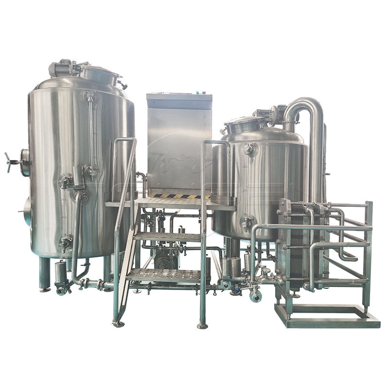 2HL 250l Brewhouse 250L 3bbl 2/3 Vessel Brewhouse Brewery Gas/electrical  Heating Home Beer Brewing System