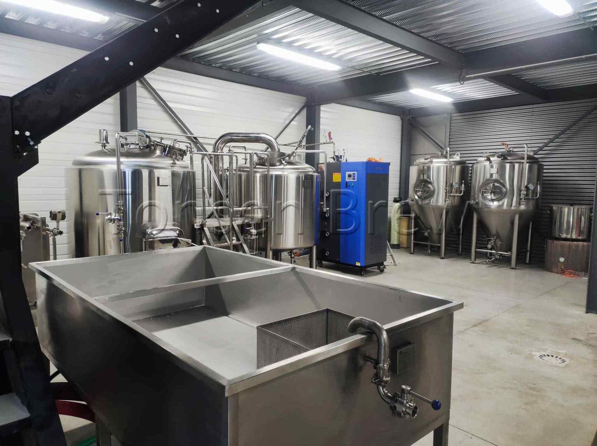 Stainless steel round open fermenter no cone beer brewery equipment