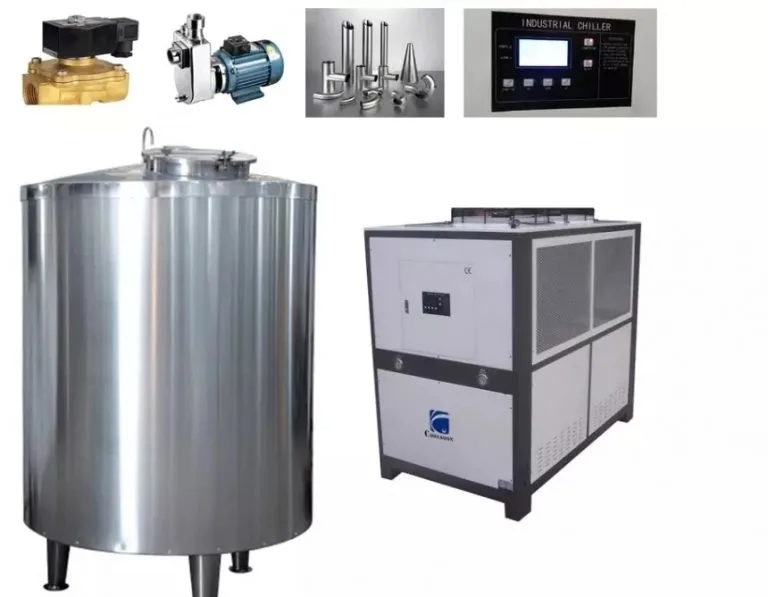 1000L 2000L Glycol Water Tank Beer Cooling Brewing System