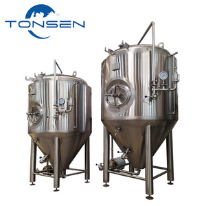 Tonsen 300L cold liquor jacketed beer fermentation tanks