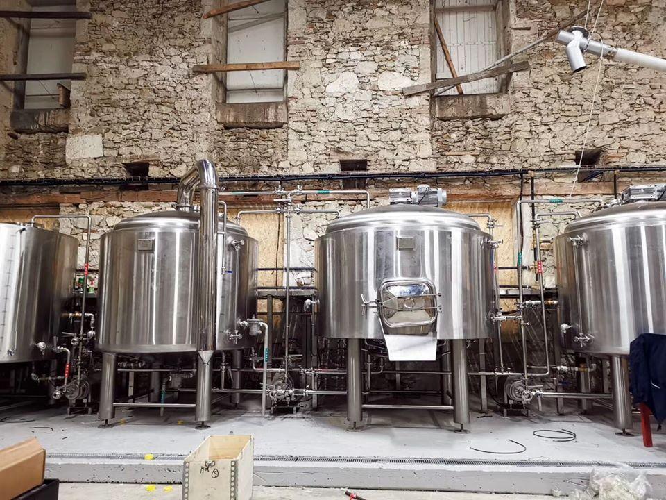 Turnkey brewery 1000L beer making machine 1000 liter brew kettle