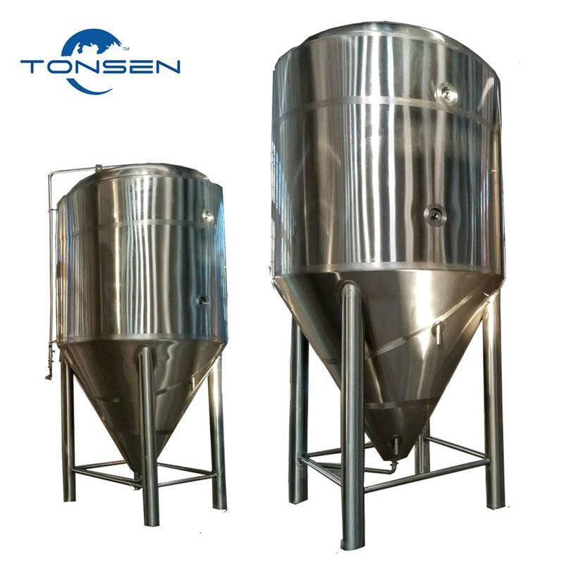 Craft Beer Brewing Unitank 1BBL 2BBL 3BBL 10BBL Stainless Steel Conical Fermenter 100L-2000L Capacity Used Condition PLC Pump