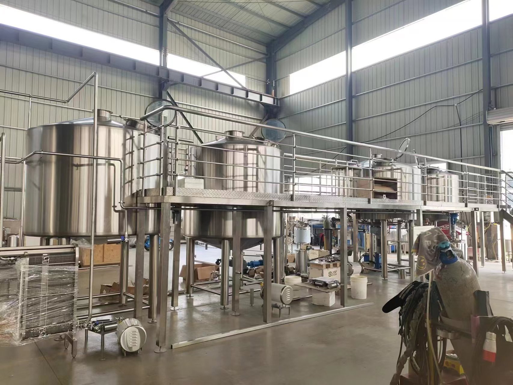 Micro brewery 500L 1000L stainless steel industrial restaurant beer brewing commerical craft beer brewery equipment