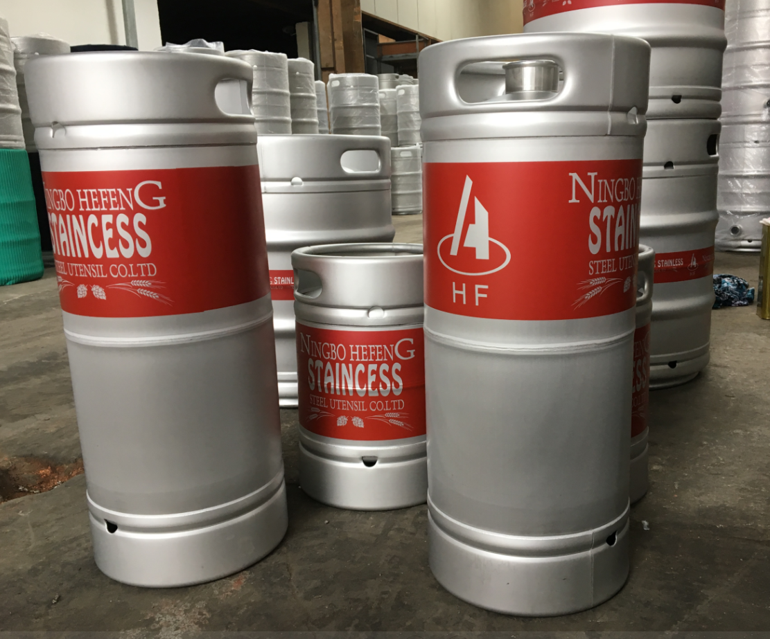 10L, 20L, 30L, 50L stainless steel beer barrel beer filling