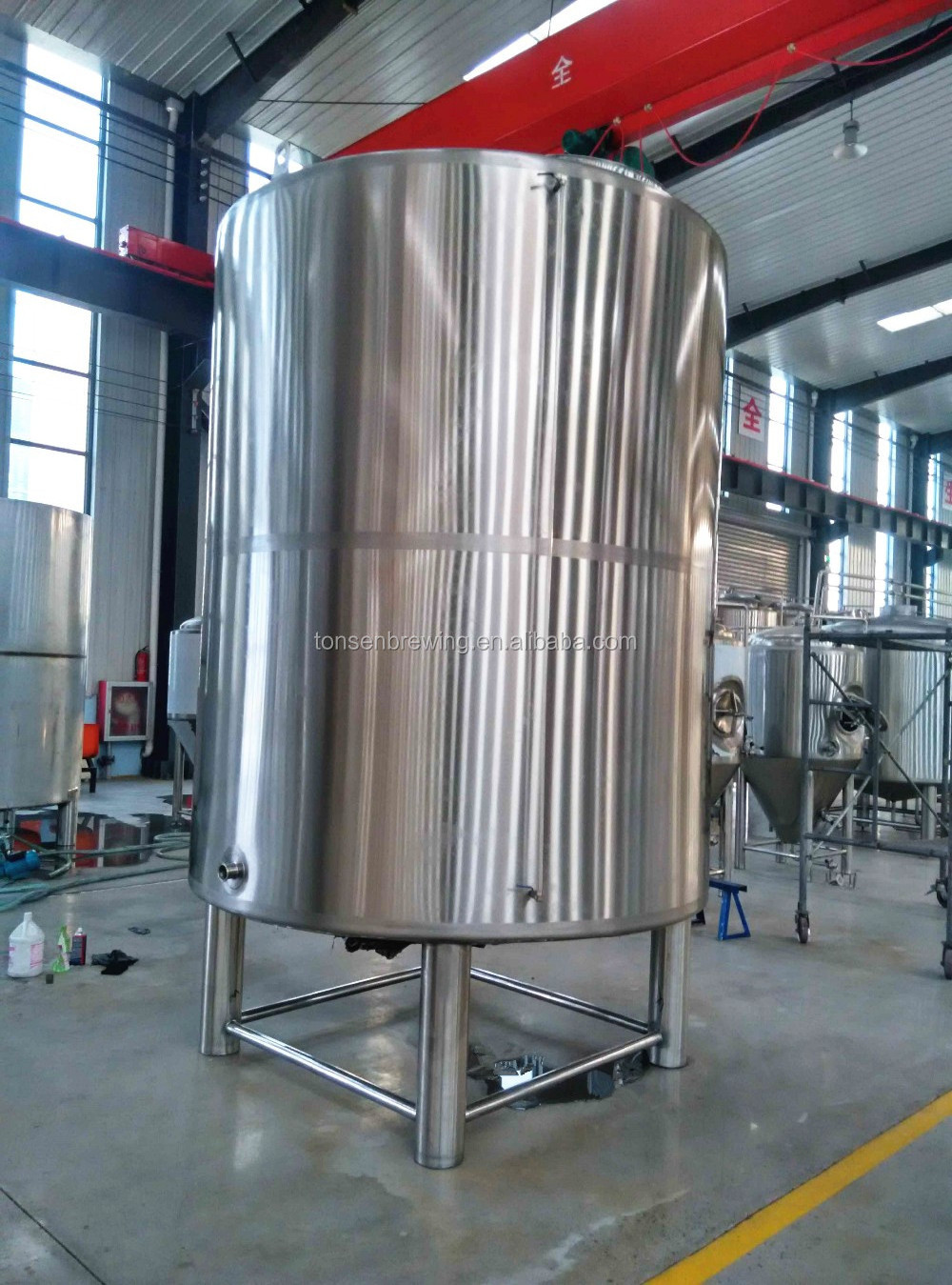 500L stainless steel ice water tank cooling fermentation