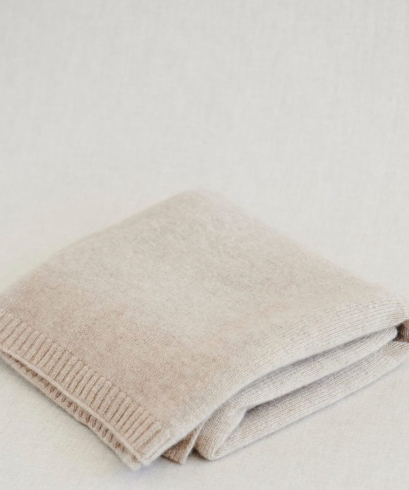 2024 Manufacturer Custom 100% Pure Cashmere Blanket Drawstring Bag Luxury Alpaca Merino Baby Wool Cashmere Throw Blanket Knit