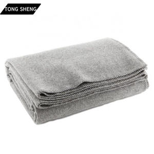 2024 Factory Custom Comfortable 100% Pure Cashmere Blankets Knit Personalized Alpaca Merino Wool Cashmere Blended Blanket Throw