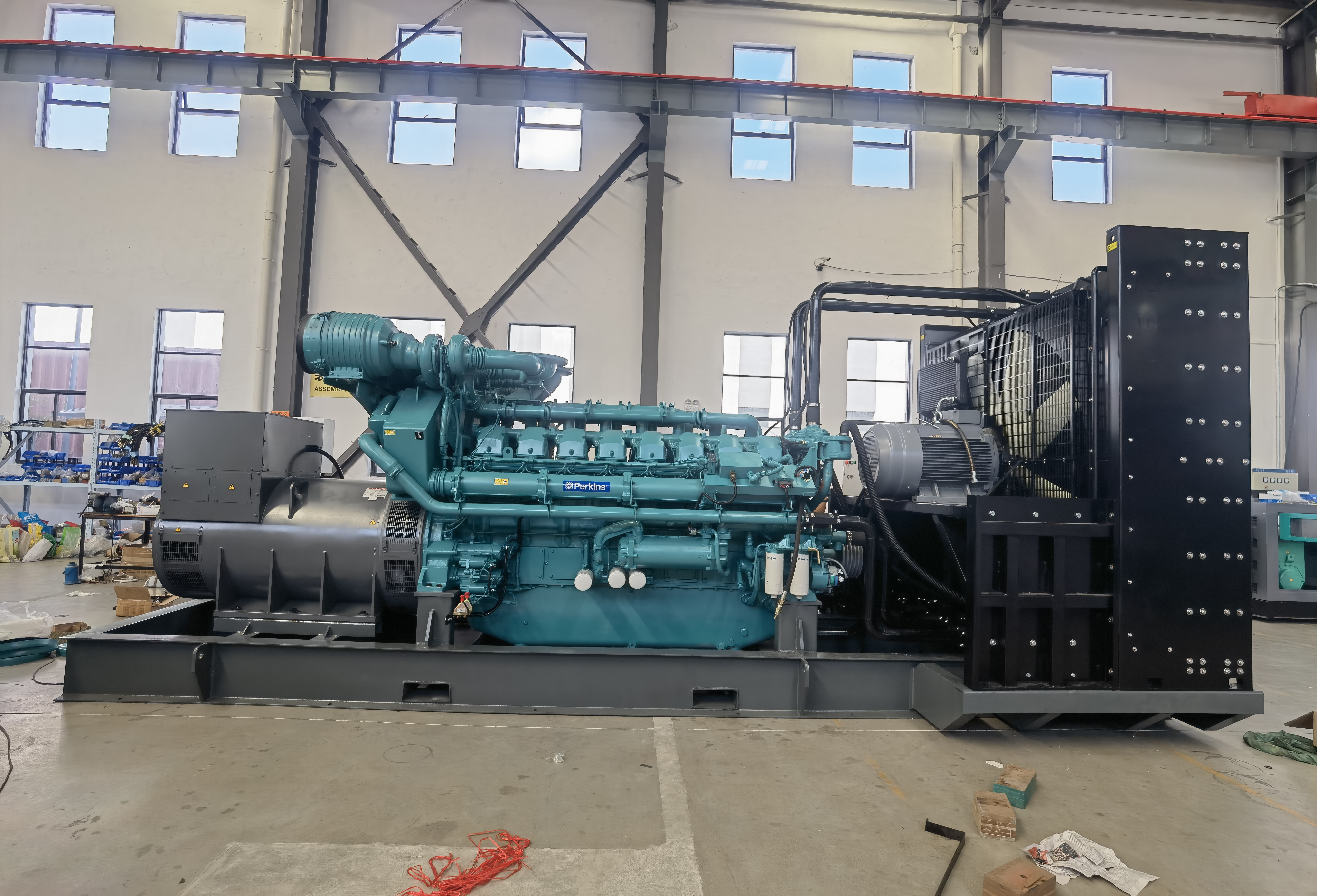 1600KW 2000KVA Perkins Engine Generator 50Hz Electric Generator Diesel