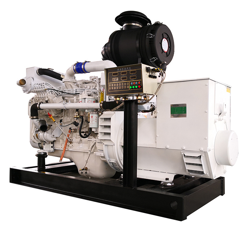 180KW Marine Power Generator Diesel 225KVA AC Single Phase Brushless Diesel Generators Prices