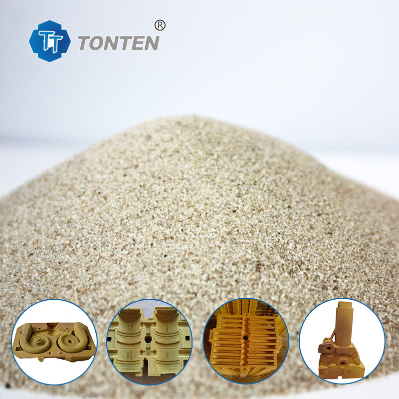 resin coated sand as moulding sand of casting precoated sand