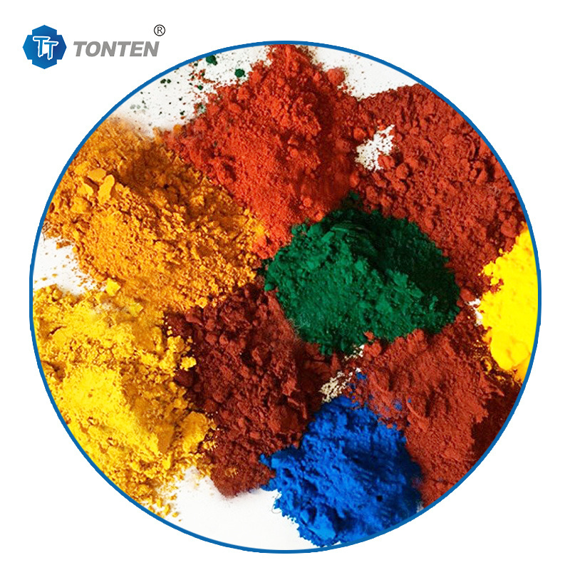 Iron oxide pigment cement coloring additive iron oxide red purple blue black powder iron oxide