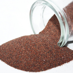 Natural Mineral Garnet Sand Blast Cleaning Application Garnet Grain Powder Fine Garnet Sand Price