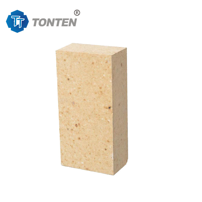 Round Fire Bricks Sk40 Fireproof High Alumina Brick for Curved Refractory Oven